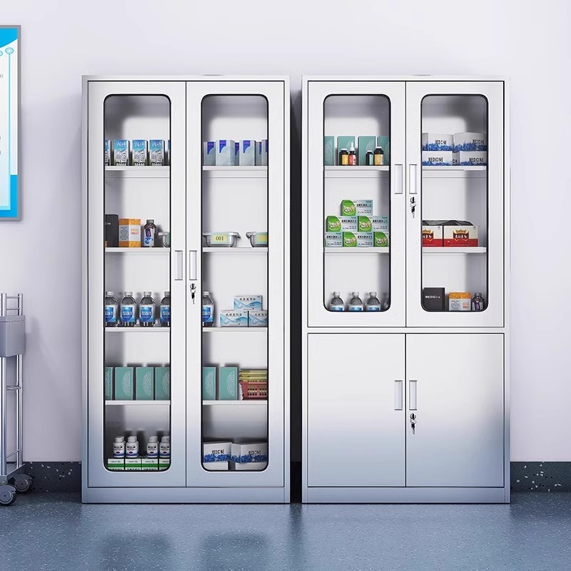304不锈钢器械柜医院操作台医疗存放柜无菌用品西药柜办公储物柜