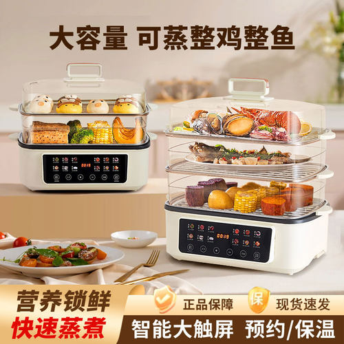 电蒸锅多功能家用预约定时大功率