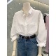 白色衬衫 设计感小众宽松休闲职业职场衬衣气质上衣 女2026早春新款