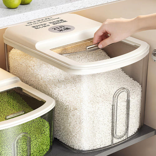 米桶密封家用防虫防潮食品级2026新款米缸米箱大米面粉储存容器