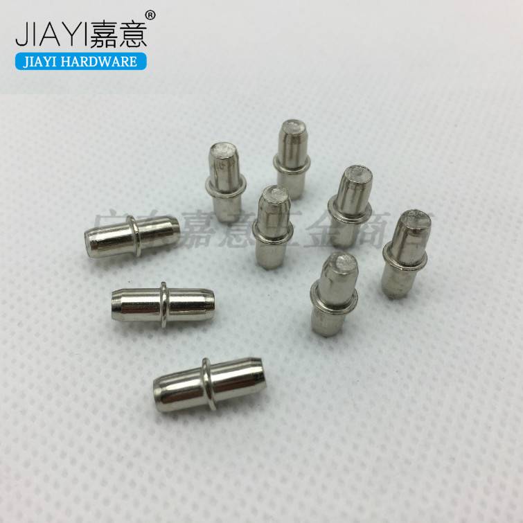 5厘中轴层板托 隔板钉隔板托层板钉搁板销 活动隔板插销6厘中轴钉