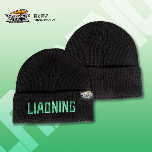 刺绣针织毛线帽辽宁飞豹男篮