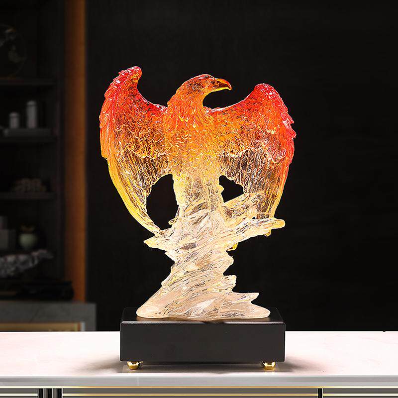 办公室客厅大鹏展翅摆件大展宏图