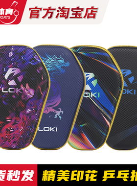 博乒 LOKI雷神乒乓球拍套 训练专用拍包硬壳收纳包乒乓球包保护套