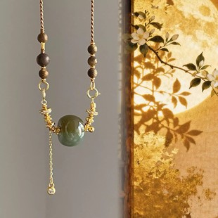 镀18K金色沉香葫芦万能编绳路路通万能编绳百搭时尚 配珠桶万能编