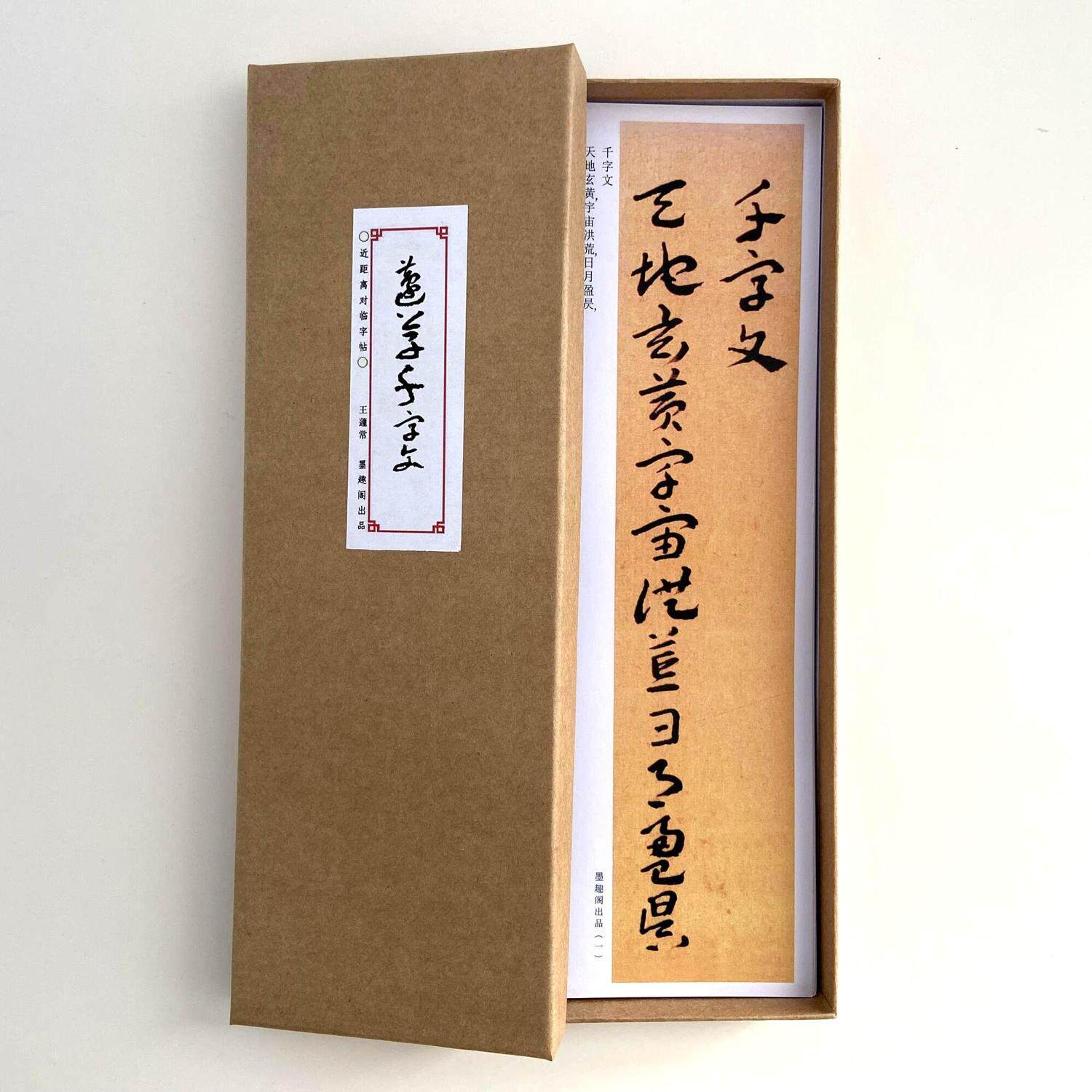 王蘧常蘧草千字文近距离临摹字帖9539