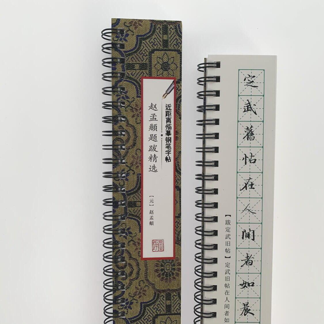 赵孟頫赵孟頫题跋精选近距离临摹字帖4074