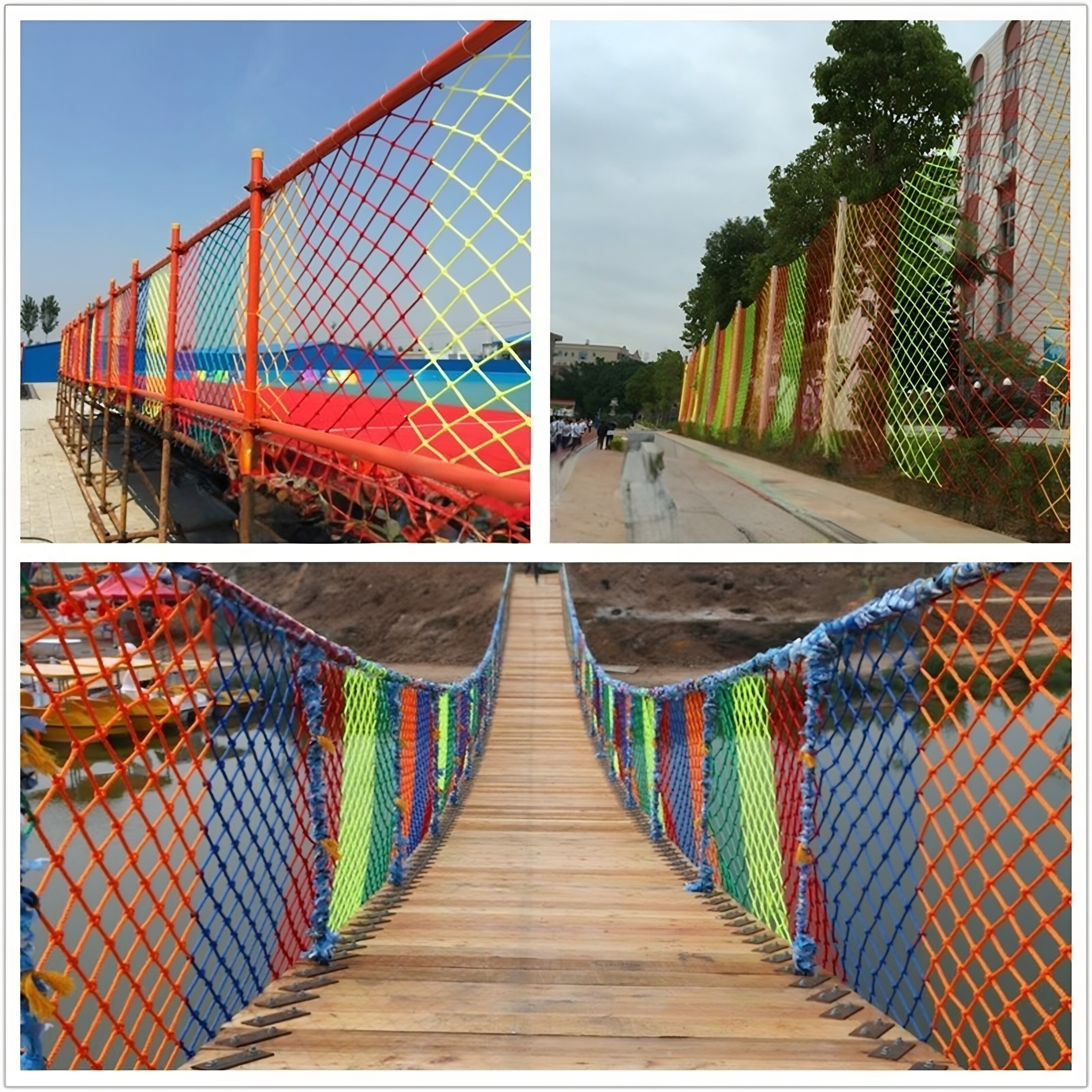 安全防护网篮球场足球场地无人机围网隔离网景区幼儿园防坠落围栏