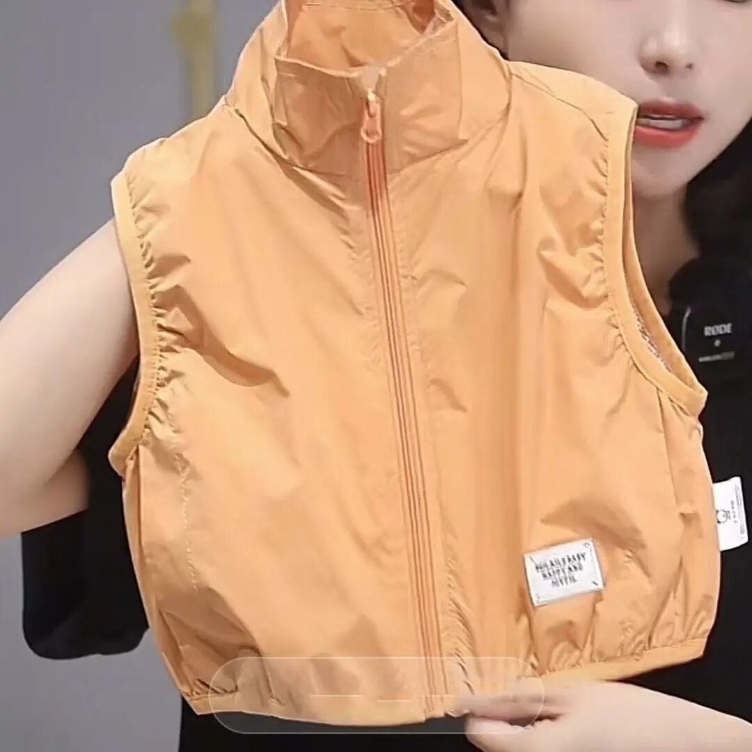 儿童马甲春秋款2026新款防风防水洋气时尚男女宝宝坎肩背心外穿