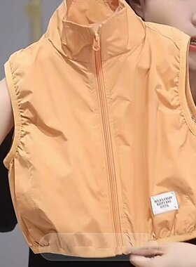 春秋防风防水外穿男女童马甲