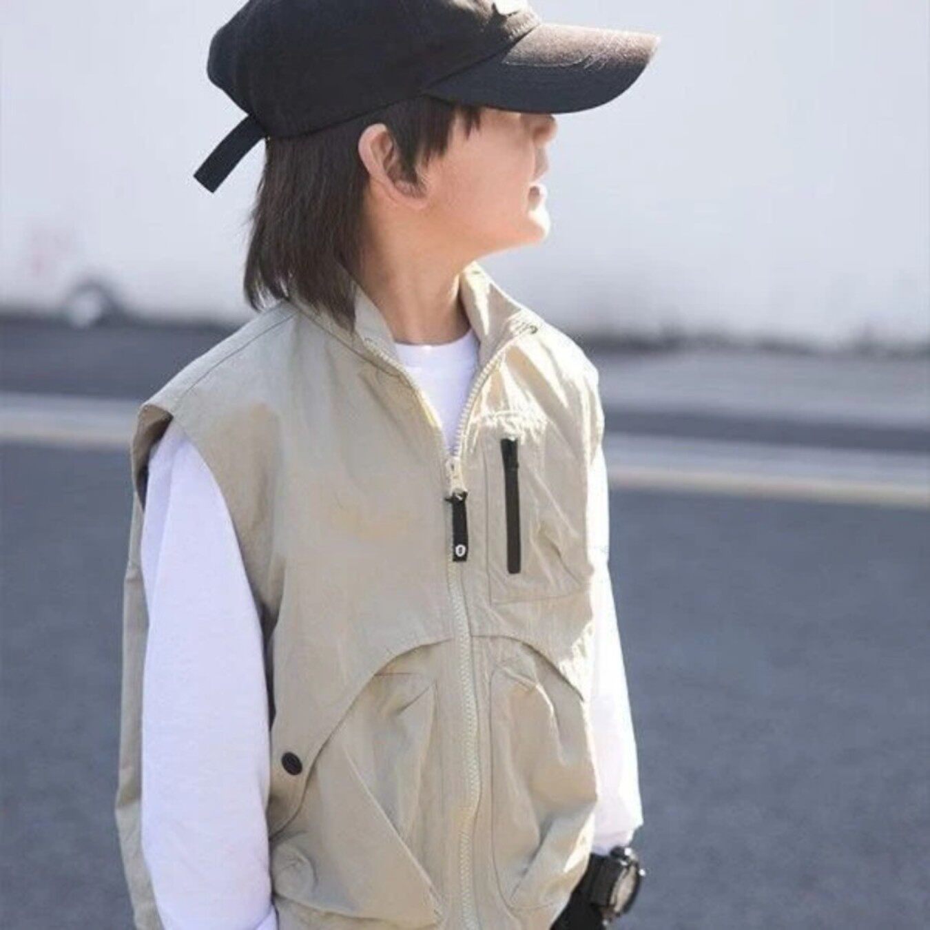 2026春季男童帅气工装马甲