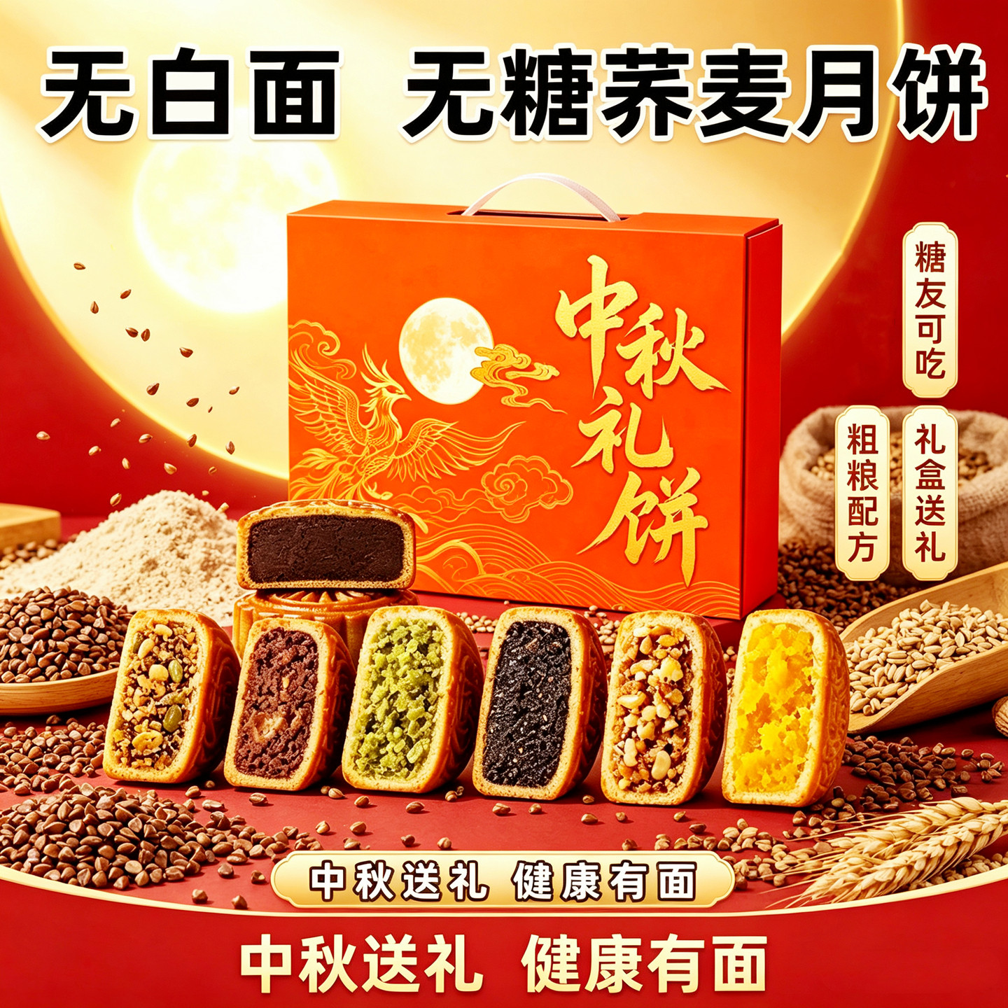 糖尿病人专用无糖月饼