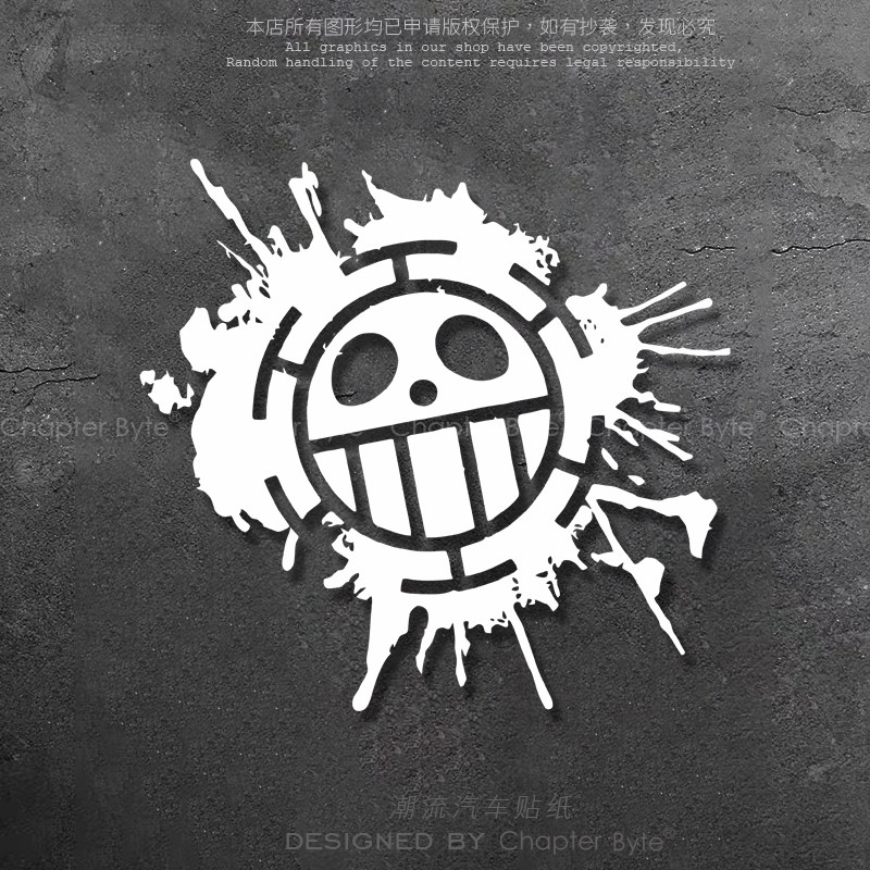不留痕不留胶不掉色防水防晒车贴