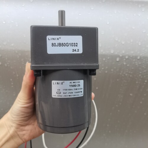 LINIX联宜电机YN80-25 80JB50G10 25W 110V AC MOTOR