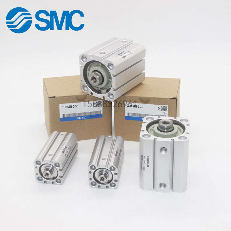 SMC全新薄型气缸C55B32/CD55B32-10/15/20/30/35/40/45/50/60/80M