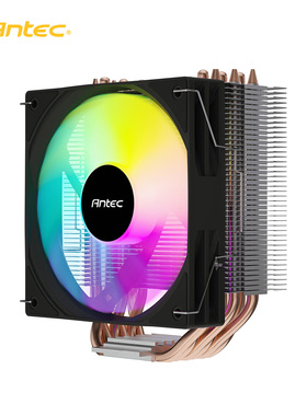 安钛克CPU塔式散热器RGB灯效静音风扇AM5台式机散热器多平台1700