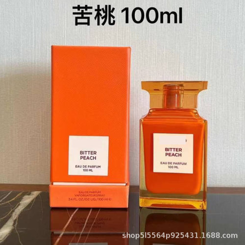 跨境perfume TF香水乌木沉香苦桃荆棘玫瑰失落樱桃白麝香韵度烟草