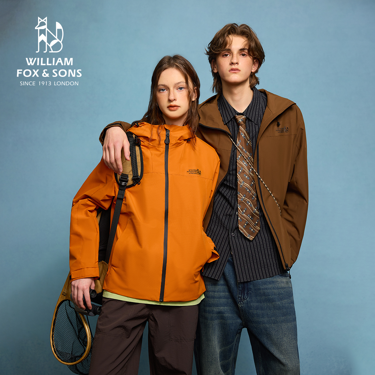 英国小狐狸户外防风冲锋衣外套