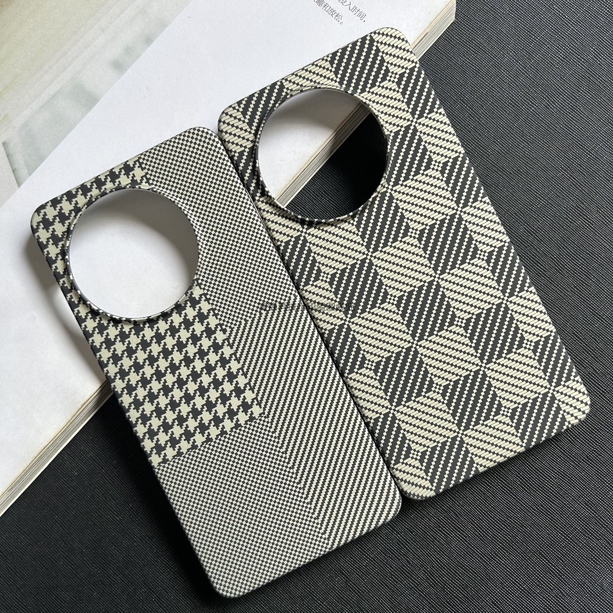 一加ACE5pro火山口千鸟格棋浮雕