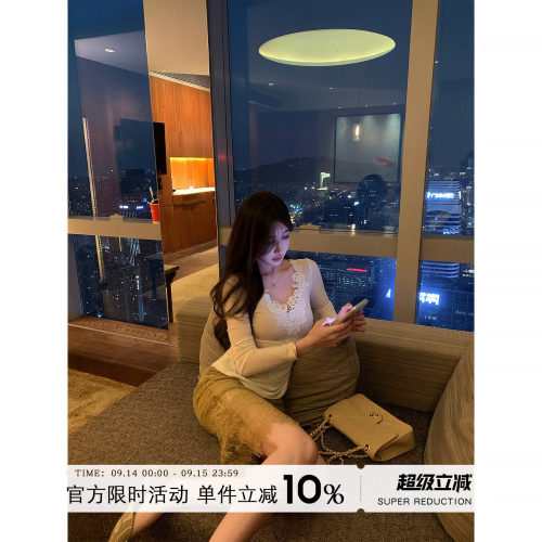 黑色蕾丝性感包臀半身裙女春季
