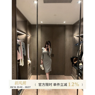 Yuyueer 七分袖短款开衫性感吊带背心女春季包臀中长款半裙套装
