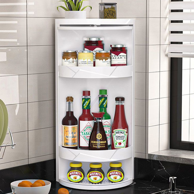 厨房调料置物架台面旋转收纳多功能调味家用大全用品专用各种神器