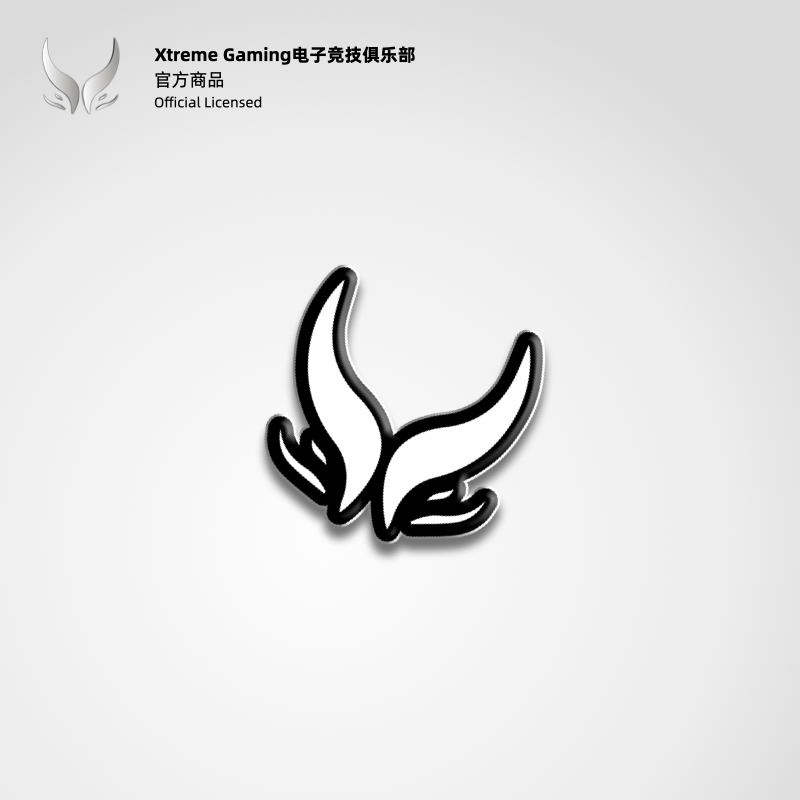 XtremeGaming官方配饰XG战队队徽饰品胸针Ame同款现货昂恩电竞