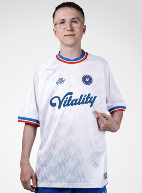 Team Vitality 2025 法兰西主题选手纯净款粉丝队服ZYWOO同款