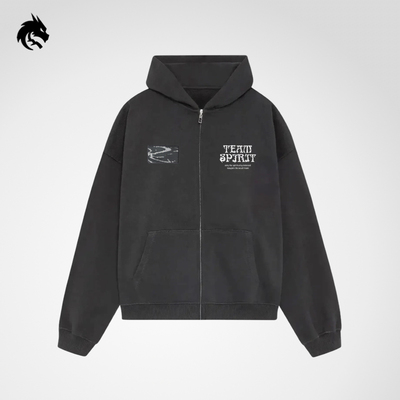 Team Spirit绿龙25-26官方重磅队服拉链卫衣CS2官方正品donk同款