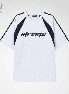 Xtreme Gaming 官方XG战队拼接撞色宽松潮牌LOGO短袖T恤Ame同款