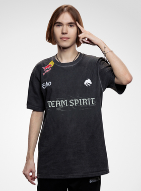 Team Spirit绿龙2026年正品队服CS2T恤donk同款官方授权昂恩电竞