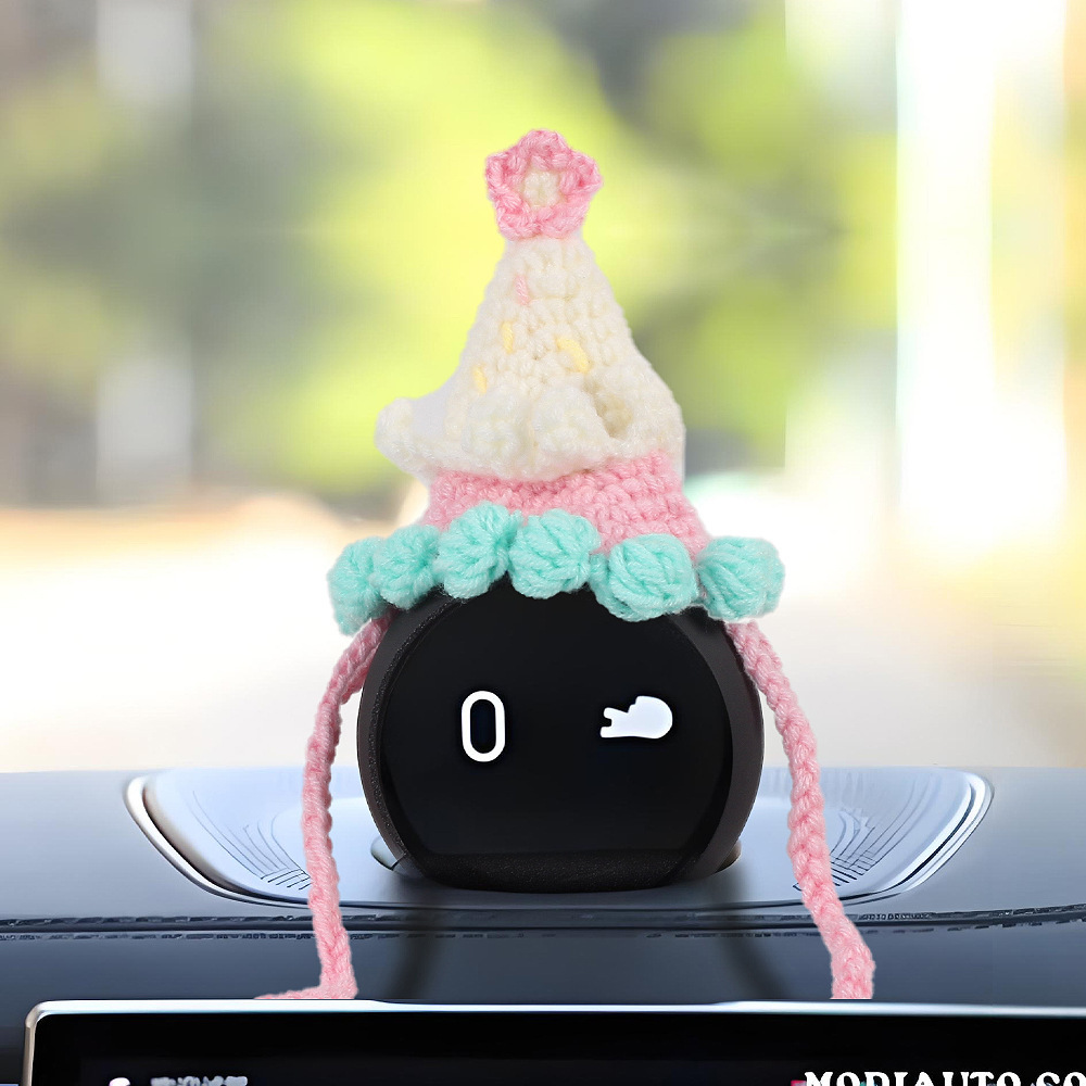 蔚来汽车糯米NOMI帽子装饰et7es6es8ec6ec7et5车载机器人魔法帽