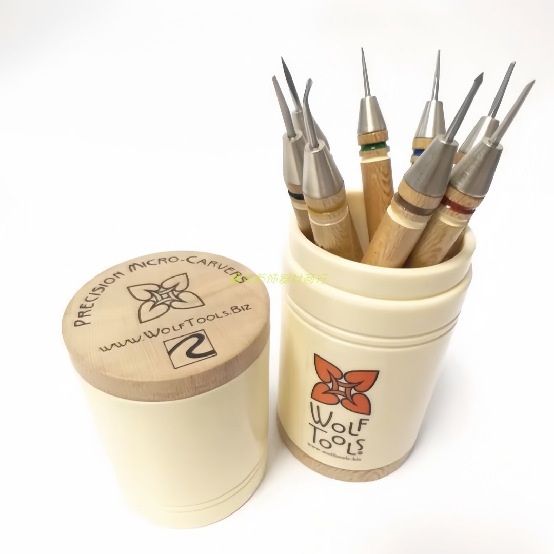 美国进口WolfTools雕蜡刀18支