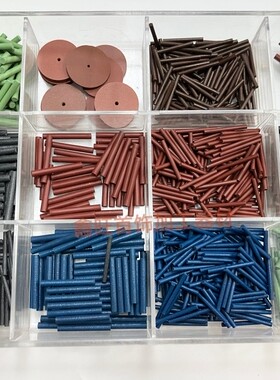 德国EVE硅胶打磨棒 2mm 3mm 胶条胶棒夹杆夹针宝石爪抛光配件耗材