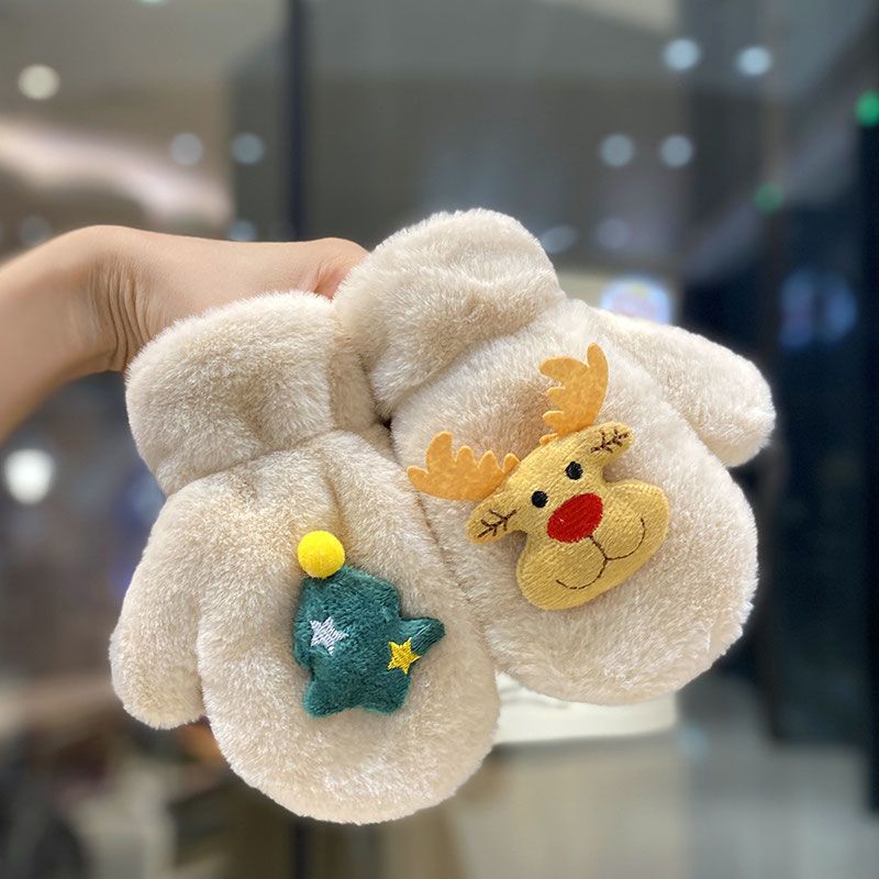 儿童手套冬季加绒加厚保