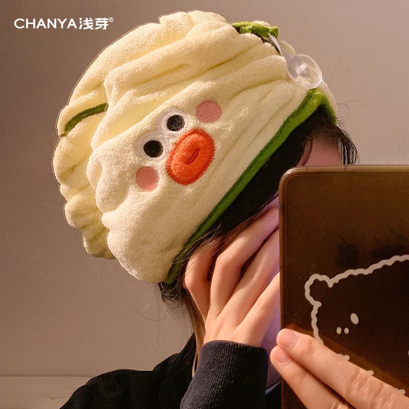 搞怪丑萌新款干发帽速干