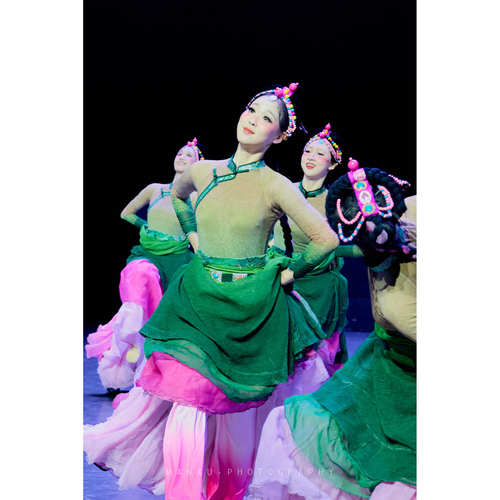 2026夏季藏族格桑花开了舞蹈剧目服女飘逸舞台演出服艺考表演服饰