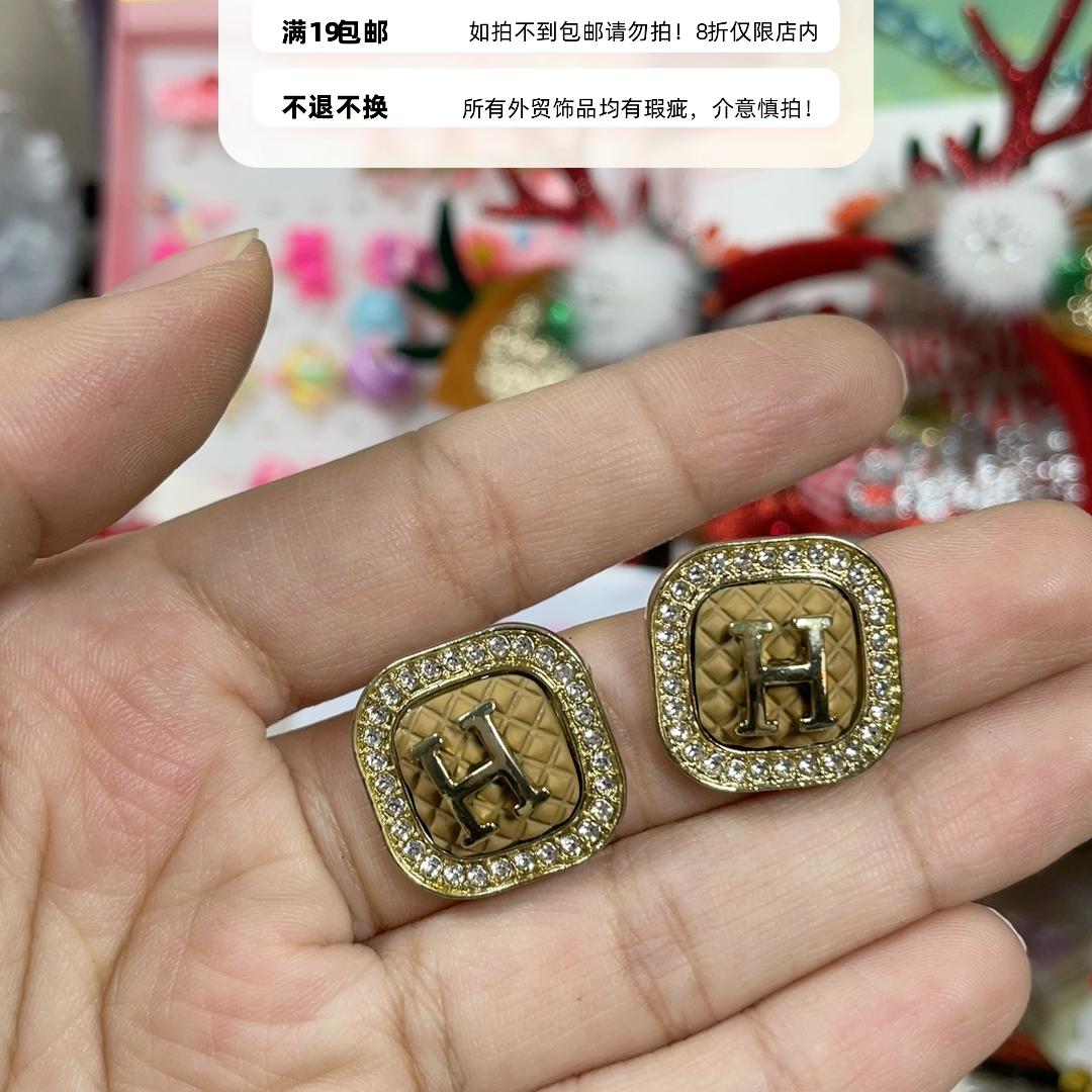 外贸耳饰19包邮18