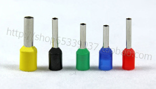 GS国赛EVN10-12紫铜尼龙预绝缘管形端子接线端子10平方铜管 500u.