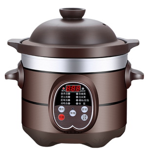 电炖锅陶瓷煲汤家用炖汤煮粥神器全自动电紫砂锅炖盅插电小型养生