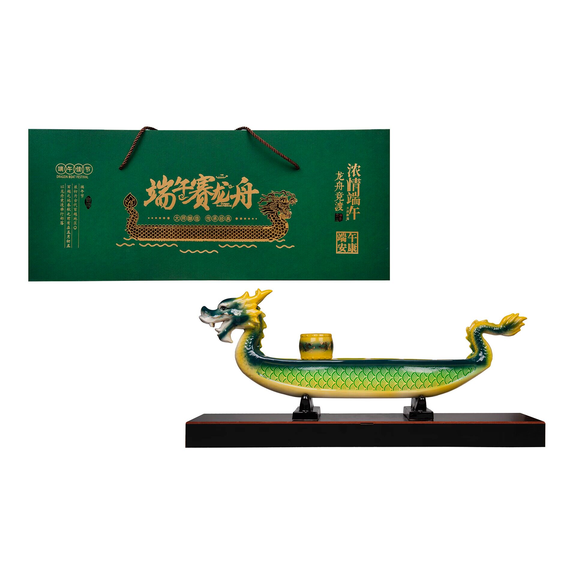 釜阳春浓香型白酒龙舟酒 60度 1500mL