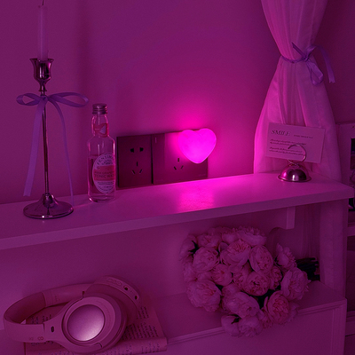 氛围灯情调床头灯节能开关小夜灯