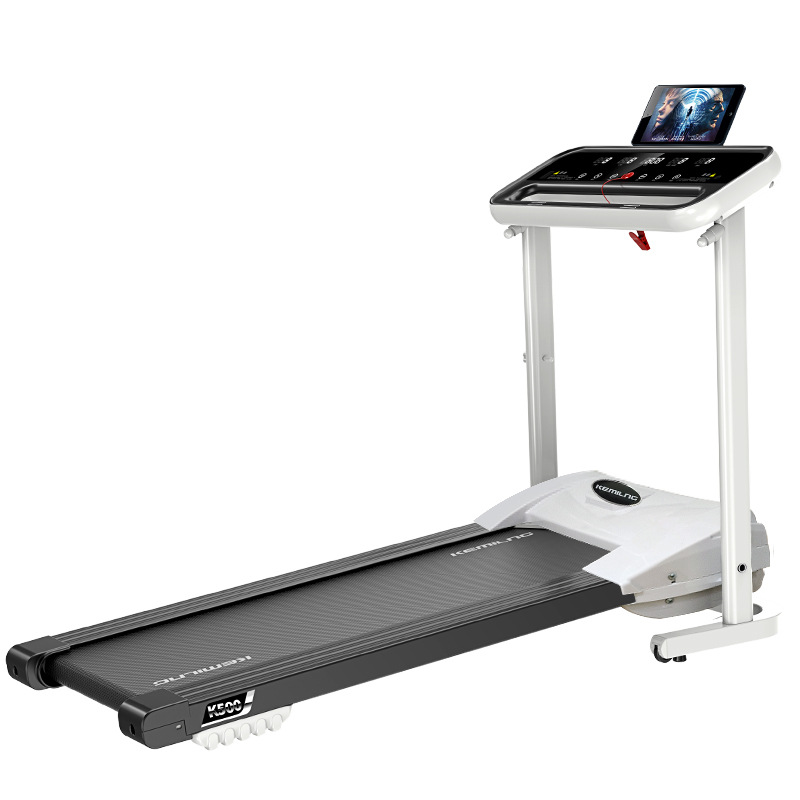 高档Treadmill跨境礼品k500家用电动跑步机蓝牙音箱折叠静音健身