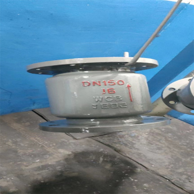 H42W-25P DN400-304不锈钢材质 立式止回阀 管道止回阀 法兰连接