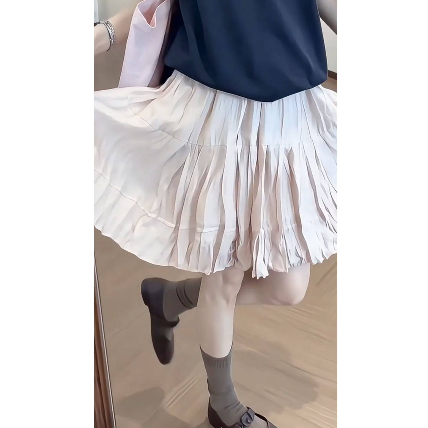 韩版卡通印花两件套45