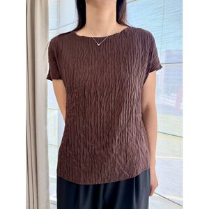SAN宅褶皱真丝上衣|高级肌理感不会皱可机洗|94.6桑蚕丝61118春夏