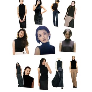 Piuma 无袖 100%山羊绒背心 高领 68精纺高支高密