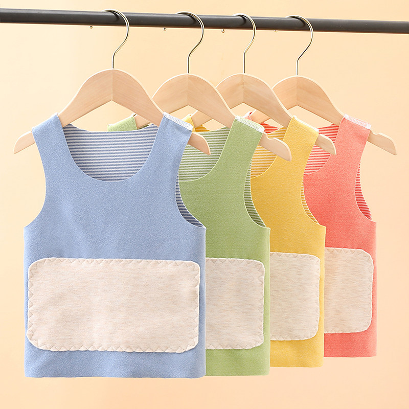 儿童德绒保暖背心秋冬季加绒贴片护肚打底内衣男女童无痕无袖马甲,童装/婴儿装/亲子装,背心吊带,淘宝优惠券,粉丝福利购,淘宝优惠卷