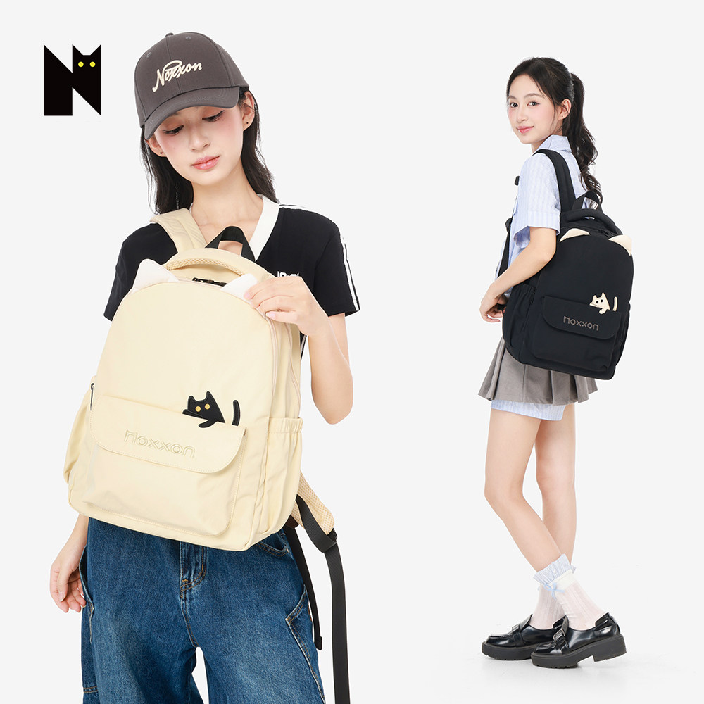 NOXXON大容量16寸电脑包背包小众设计感书包旅游轻便双肩包通勤图片