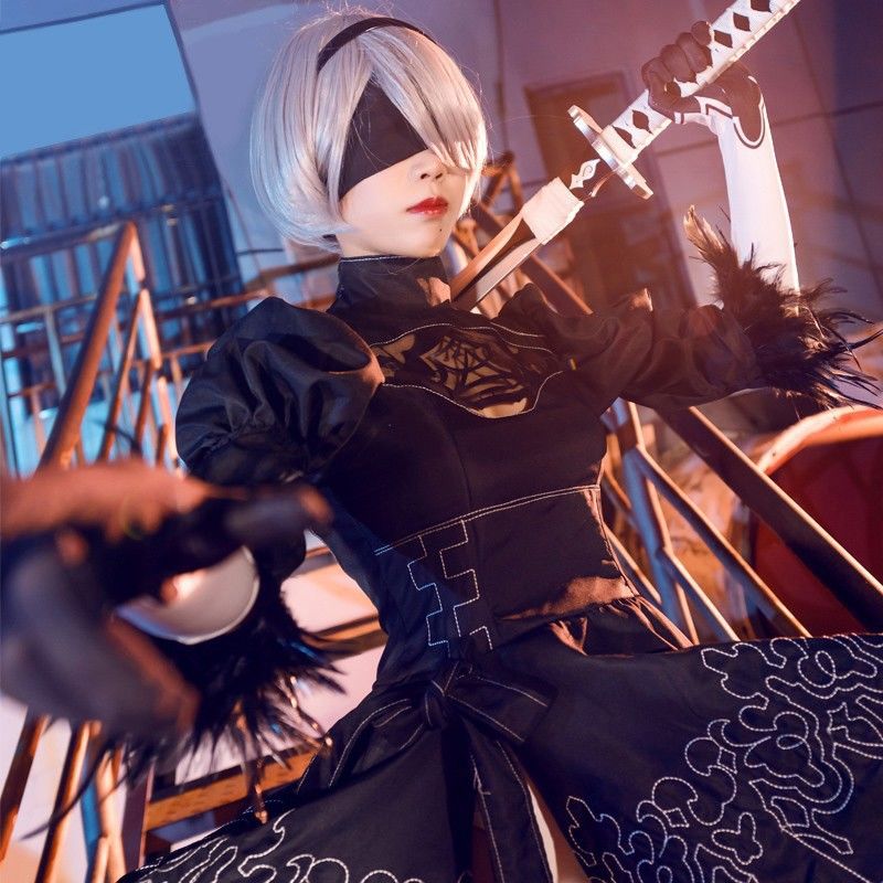 尼尔机械纪元cosplay服女
